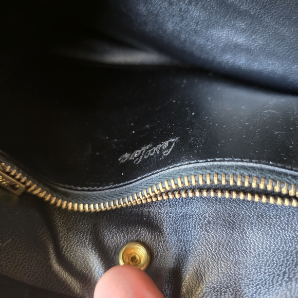 Velvet Butterfly Rope Festival Vintage 70s Bag - Picture 3 of 6